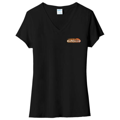 SCA (No Back Art) - Women's Tri-Blend V-Neck Tee Thumbnail