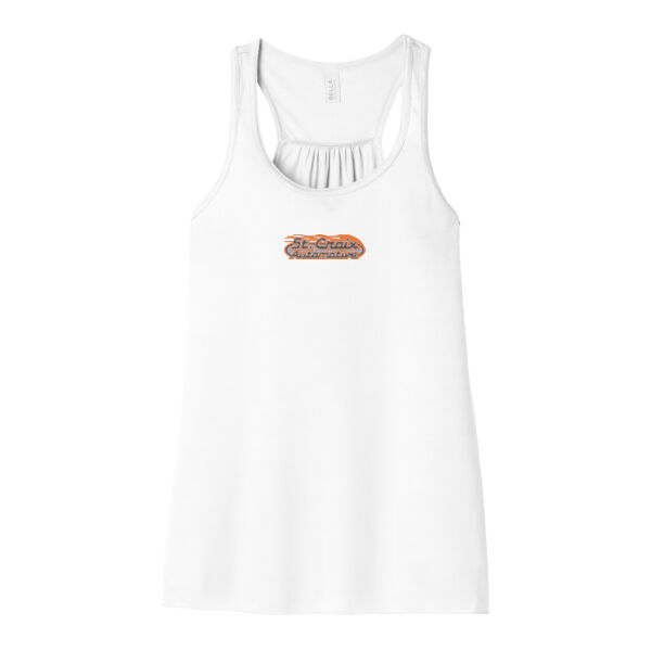 SCA - EMB - Women's Flowy Racerback Tank Thumbnail