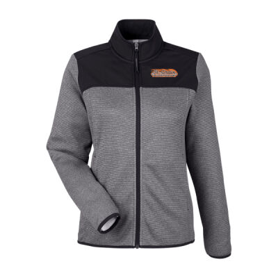 SCA - EMB - Women's Venture Heathered Stripe Hybrid Jacket Thumbnail