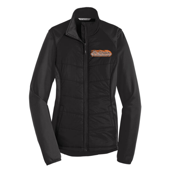 SCA - EMB - Women's Hybrid Soft Shell Jacket Thumbnail